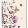 Diario settimanale 2016 Collegetimer Flower Art A5 Wire-O