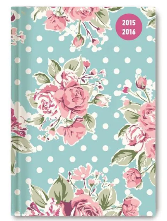 Diario settimanale 2016 Collegetimer Roses A6