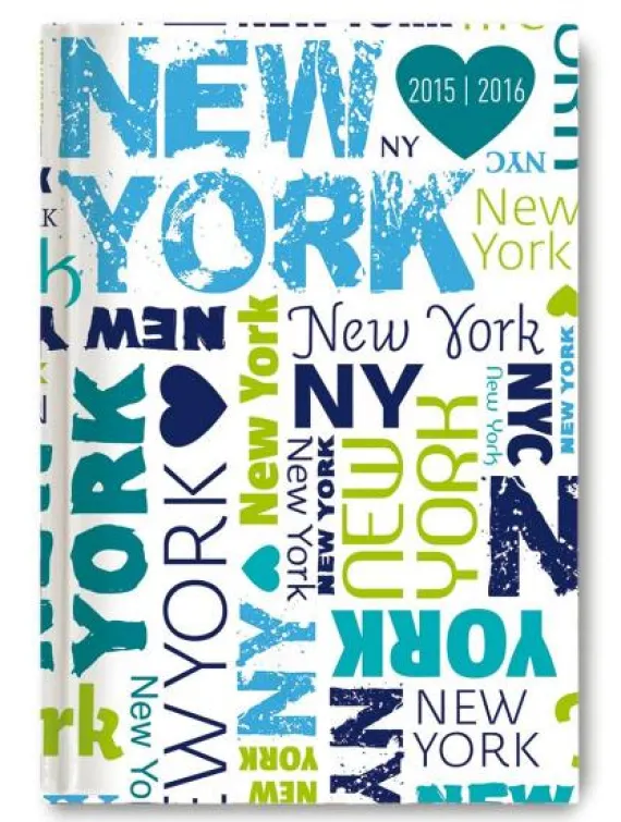 Diario settimanale 2016 Collegetimer New York A6