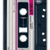 Diario settimanale 2016 Collegetimer Tape A5 Rilegatura a spirale