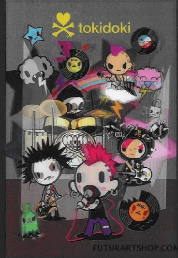 Diario Tokidoki 2015-2016 nero 3D
