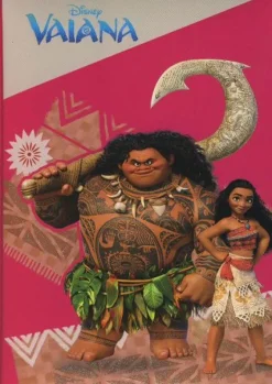 Diario 2017-2018 Vaiana 12 mesi fucsia