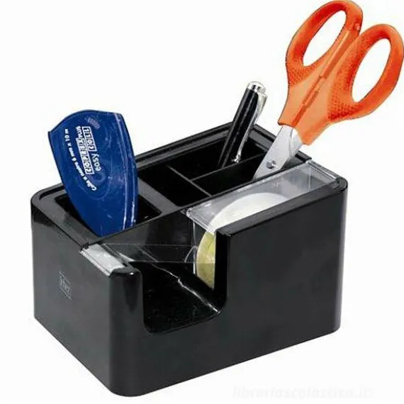 Dispenser nastro adesivo con accessori