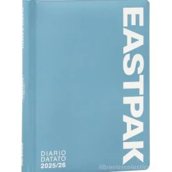 Eastpak 2025-2026. Diario medium datato 13 mesi. Azure