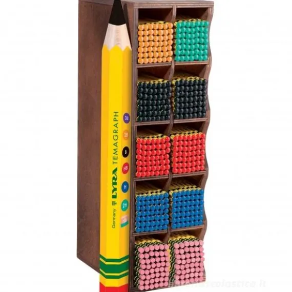 Espositore 576 matite Lyra Temagraph