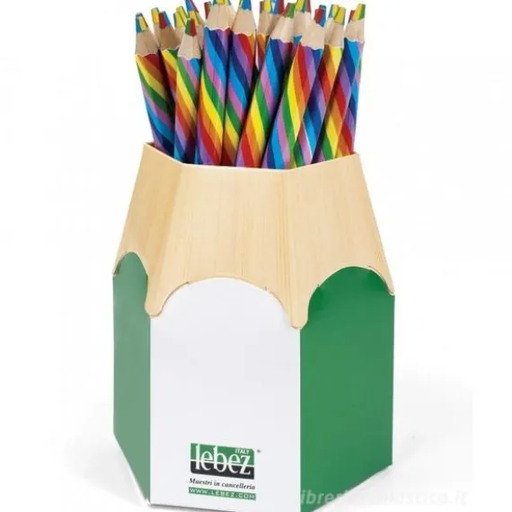 Espositore 32 pastelli jumbo multicolore
