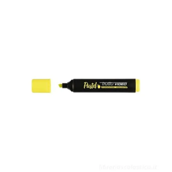 Evidenziatore Fila Tratto Video Pastel Yellow Giallo