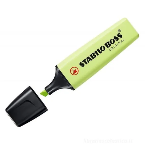 Evidenziatore Stabilo Boss pastel lime