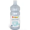 Flacone 1 litro colore a tempera brillante argento