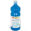 Flacone 1 litro colore a tempera brillante azzurro ciano