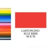 20 fogli cartoncino colorato Elle Erre cm 50x70