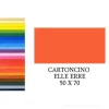 20 fogli cartoncino colorato Elle Erre cm 50x70
