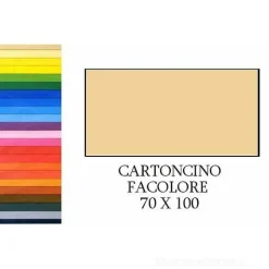10 fogli cartoncino Fabriano Colore cm 70x100