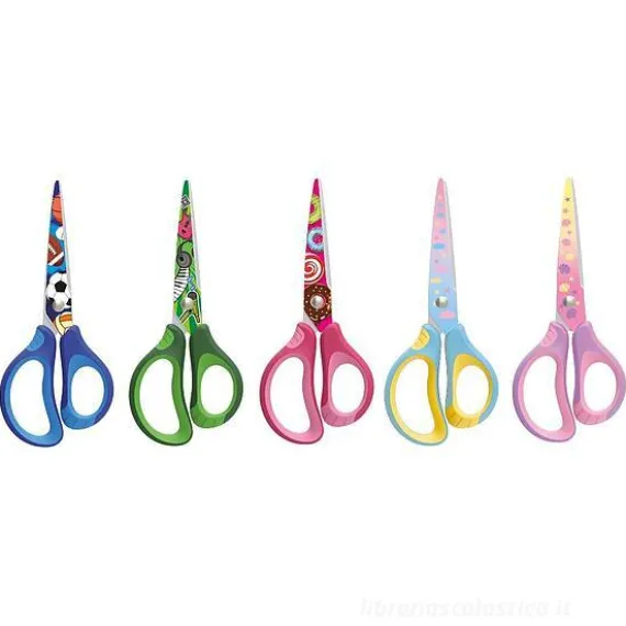 Forbice scuola Fantasy (colori assortiti)