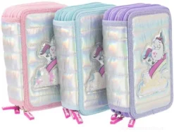 Girabrilla astuccio unicorno Big Puffer, colori assortiti