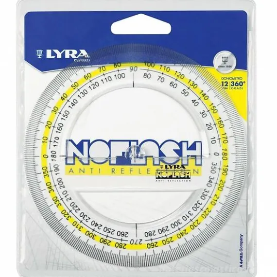 Goniometro Lyra Noflash 360 gradi cm 12