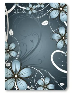 Ladytimer Blue Blossoms Agenda Settimanale 2016
