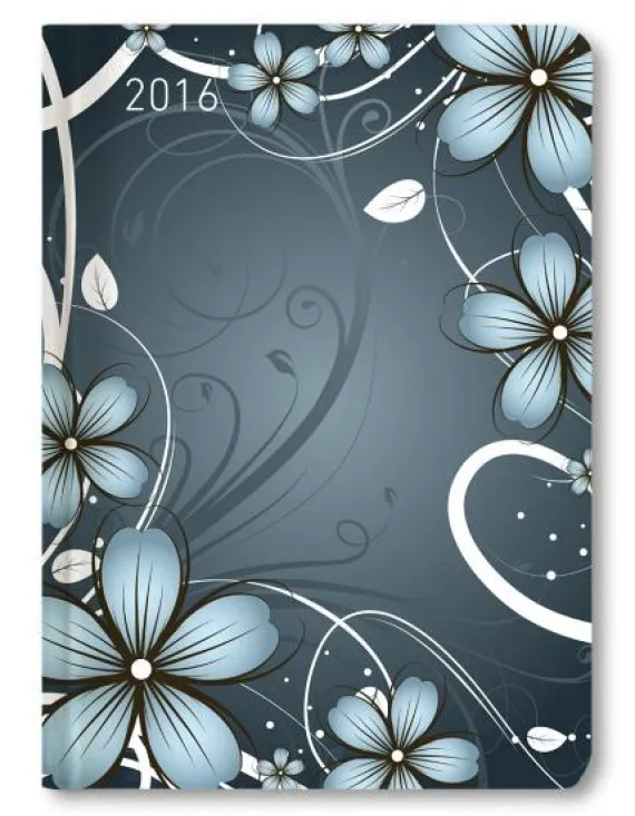 Ladytimer Blue Blossoms Agenda Settimanale 2016