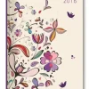 Ladytimer Flower Art Agenda Settimanale 2016