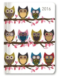 Ladytimer Owls Agenda Settimanale 2016