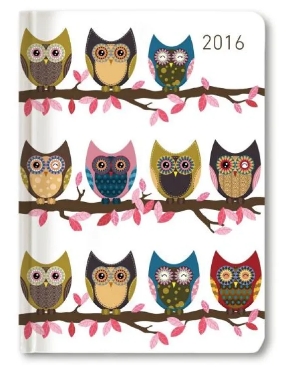 Ladytimer Owls Agenda Settimanale 2016
