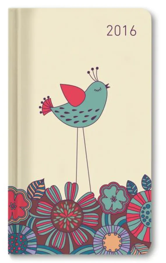 Ladytimer Slim Bird Agenda Settimanale 2016