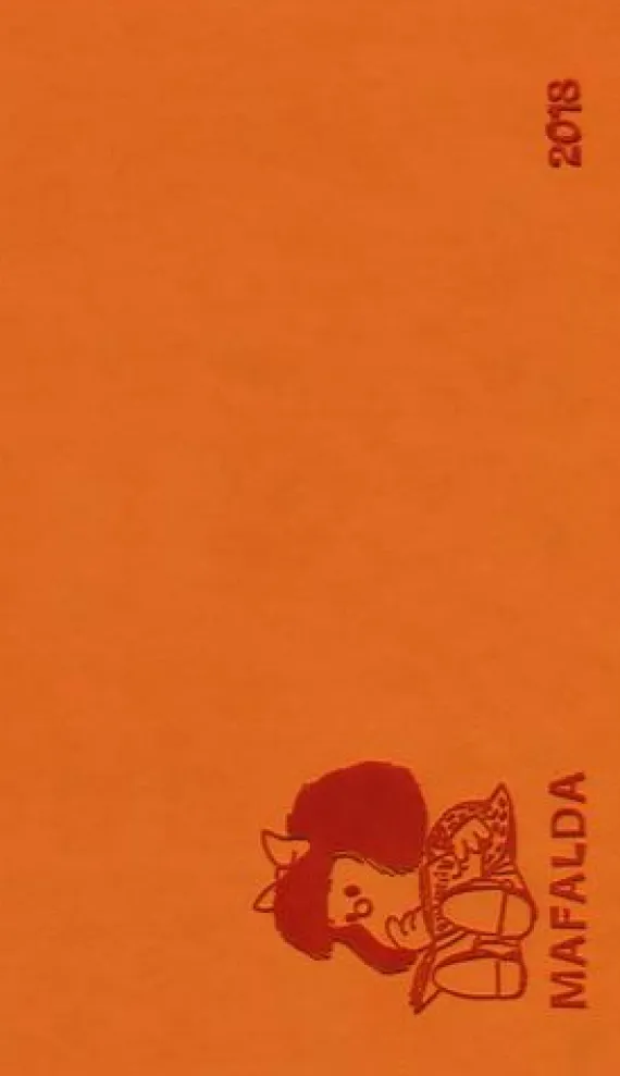 Mafalda agenda orizzontale 2018