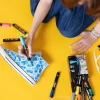 Marcatore Posca punta media Arancione Fluo (M PC5M AF)
