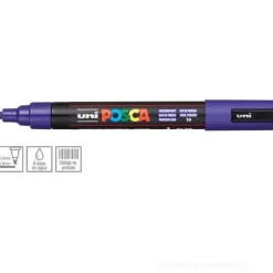 Marcatore Posca punta media Blu Di Prussia (M PC5M BPR)