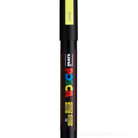 Marcatore Posca punta media Giallo Fluo (M PC5M GF)