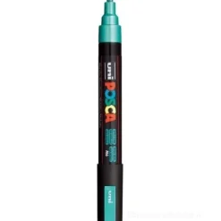 Marcatore Posca punta media Verde Metal (M PC5M VM)