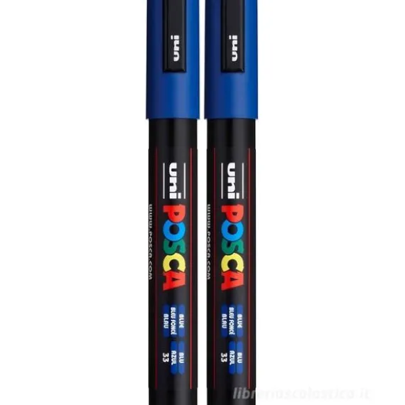 Marcatore Uni Posca 1 pezzo pc5 blu