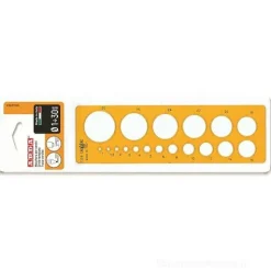 Maschera per cerchi con diametri da 1 a 30 mm