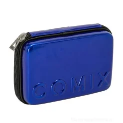 Maxi astuccio completo con guscio rigido Comix Blu