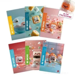 Maxi quaderno Alta foliazione formato A4 fogli a righe C 100 grammi Sushi (fantasie assortite)