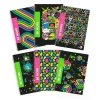 Maxi quaderno spiralato 60 fogli 80 gr quadretti 1R Fluo