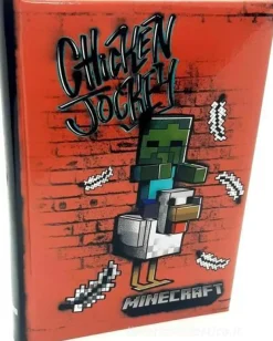 Minecraft diario 12 mesi non datato. Rosso