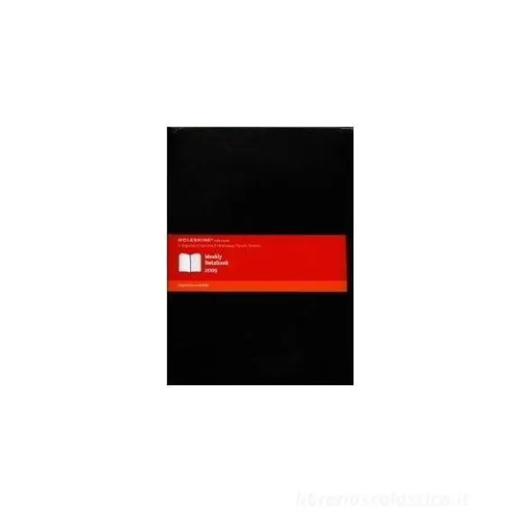 Moleskine extra large weekly. Agenda-taccuino settimanale 2009 copertina morbida