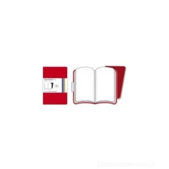 Moleskine extra small. Set 2 taccuini Volant a pagine bianche copertina rossa