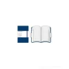 Moleskine large. Rubrica Volant copertina blu