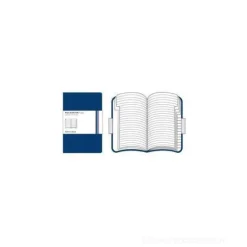 Moleskine large. Rubrica Volant copertina blu