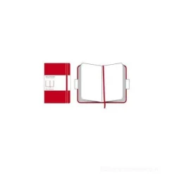 Moleskine large. Taccuino a pagine bianche copertina rossa