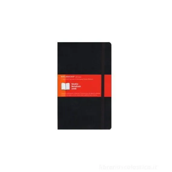 Moleskine large weekly. Agenda-taccuino settimanale 2008 copertina morbida