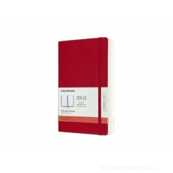 Moleskine 18 mesi - Agenda giornaliera rossa - Large copertina morbida 2019-2020