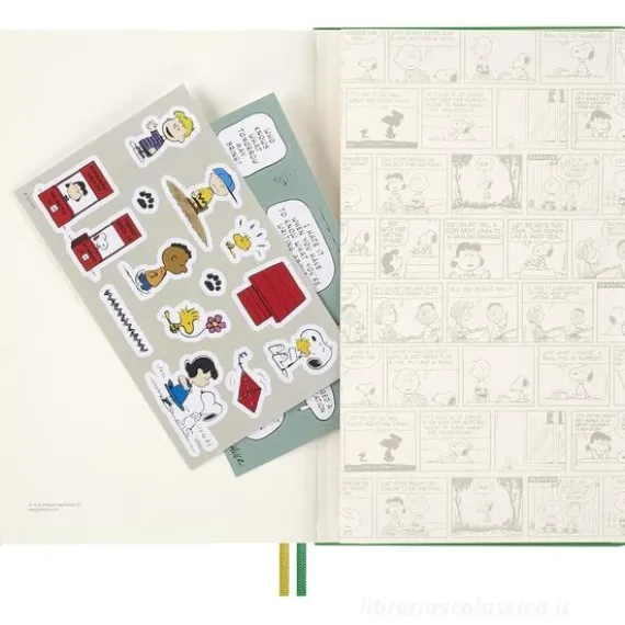 Moleskine 12 mesi - Agenda giornaliera Limited Edition Peanuts Charlie & Snoopy - Large copertina rigida 2026