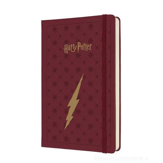 Moleskine 12 mesi - Agenda giornaliera Limited Edition Harry Potter bordeaux - Large copertina rigida 2022