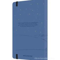 Moleskine 12 mesi - Agenda giornaliera Limited Edition Il Piccolo Principe blu - Large copertina rigida 2022