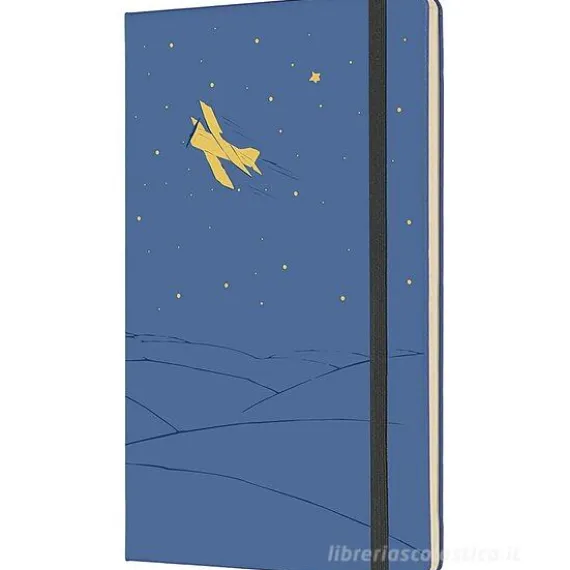 Moleskine 12 mesi - Agenda giornaliera Limited Edition Il Piccolo Principe blu - Large copertina rigida 2022