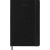 Moleskine 18 mesi - Agenda giornaliera nero - Large copertina rigida 2022-2023