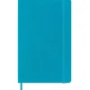 Moleskine 18 mesi - Agenda giornaliera blu manganese - Large copertina rigida 2022-2023